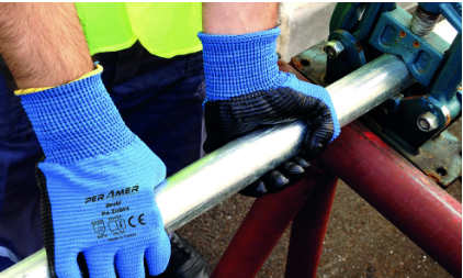 Superior Grip Nitrile Coated Seamless Protective Glove, Advanced Chemical and Abrasion Resistance, Secure Touch, Ergonomic Design for Assembly, Automotive, Warehouse, and Lab Work, Premium Industrial Safety